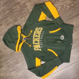 Green Bay Packers Hooded Zip Up